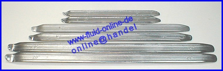 Satz Reifenmontierhebel Montiereisen 2 x 250 / 2 x 400 mm / 2 x 500 mm
