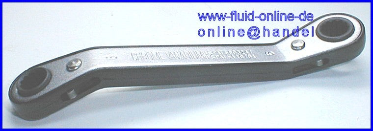 PROXXON 23204 SPEEDER Ratschenschlüssel 8x9mm mit 25° Kröpfung