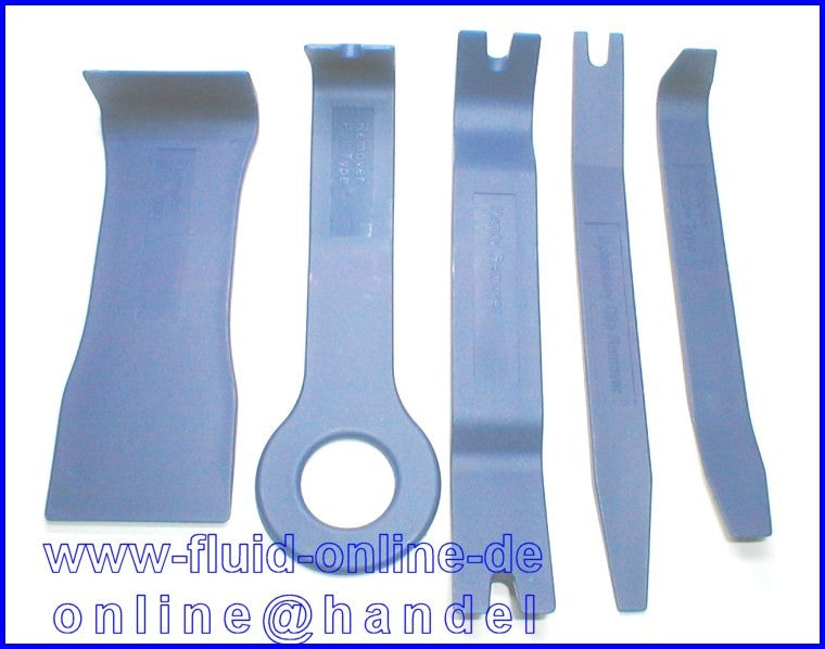 BGS 3027 Satz 5teilig Montagehebel Ausbau / Einbau Verkleidungen Zierleisten