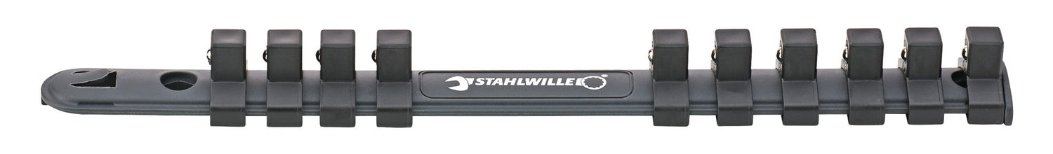 STAHLWILLE 12917/10 Steckschlüsselleiste 1291 für Nüsse 10mm (3/8") Länge 255mm - 80450003