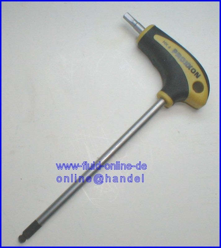 PROXXON 22408 L-Griff-HEX Schraubendreher HX4 Innensechskant