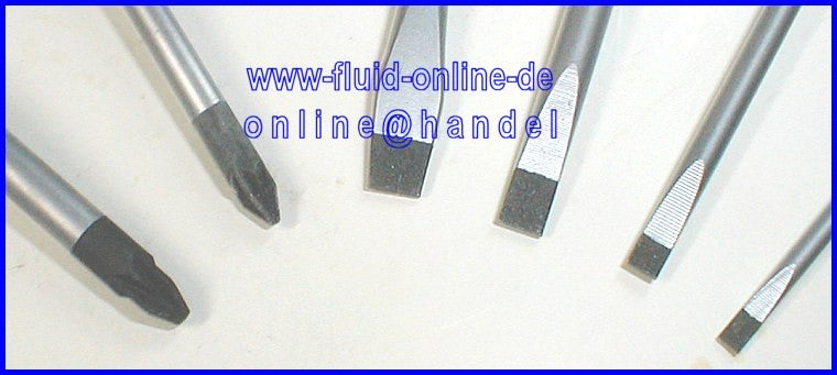 PROXXON 22606 FLEX DOT Schraubendreher Satz 2 x PZ Kreuzschlitz & 4 x Schlitzschraubendreher 6tlg