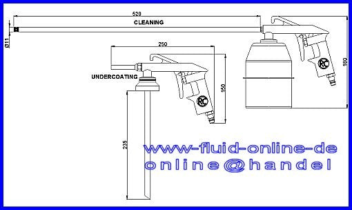 RODCRAFT RC8035 Mehrzweckpistole 4 in 1 Pistole Set - 8951070050