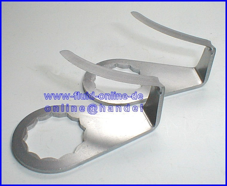 BGS 3258 Ausglasmesser U-Form, halbrund, Länge 36mm, 2 Stück