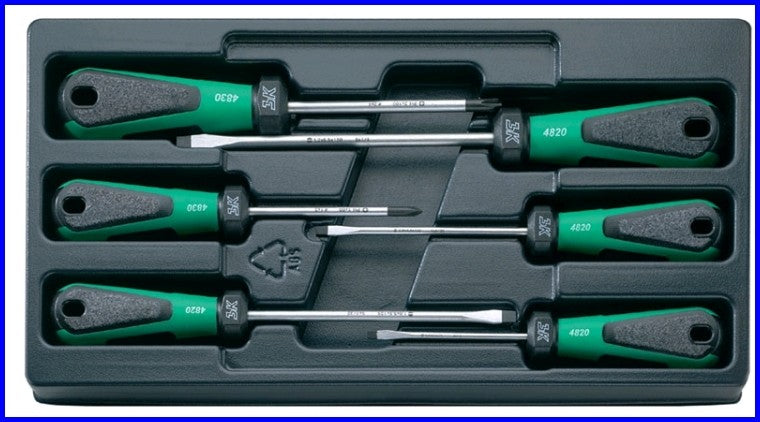 STAHLWILLE Satz Schraubendreher 3K Drall 4891 - 96489110