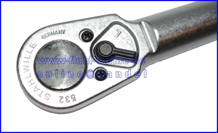 STAHLWILLE 532 Knarre Antrieb lange Ausführung 12,5mm (1/2') 13121010