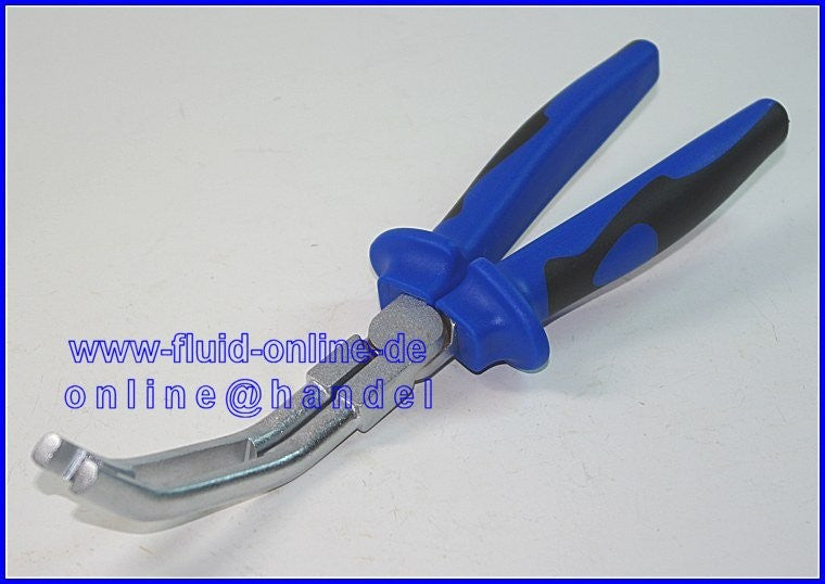 BGS 66157 Zange für Glühkerzenstecker Einbau Ausbau - gebogene Form