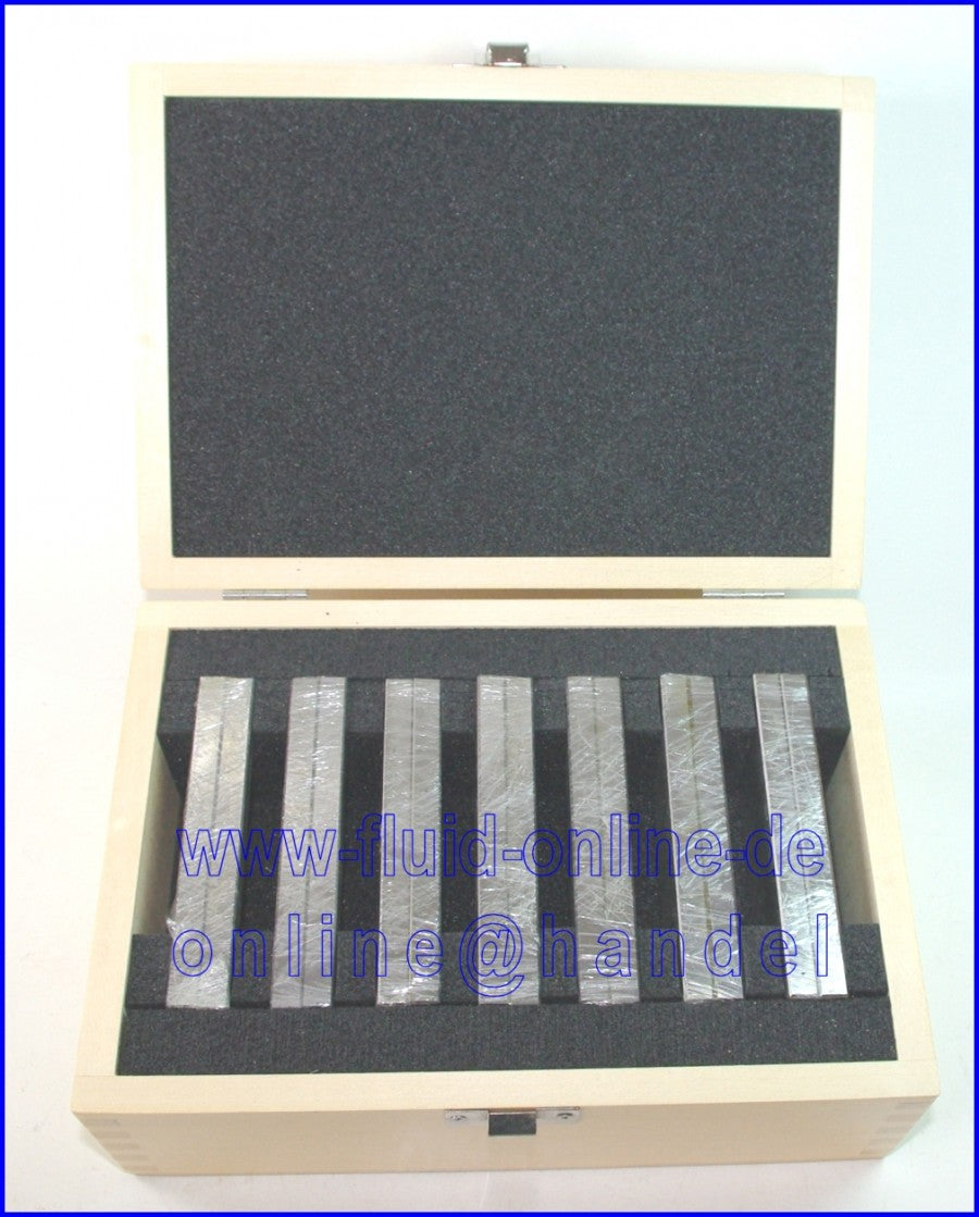 PROXXON 24266 Set Parallelunterlagen 14 teilig aus hochlegiertem Stahl