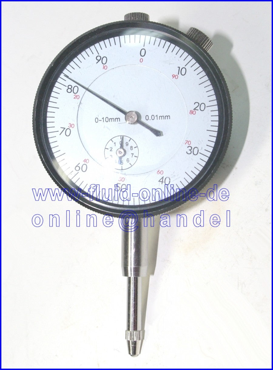 BGS 1938-1 Analoge Messuhr Genauigkeit 0,01 mm mit 8mm Schaft Ø58mm