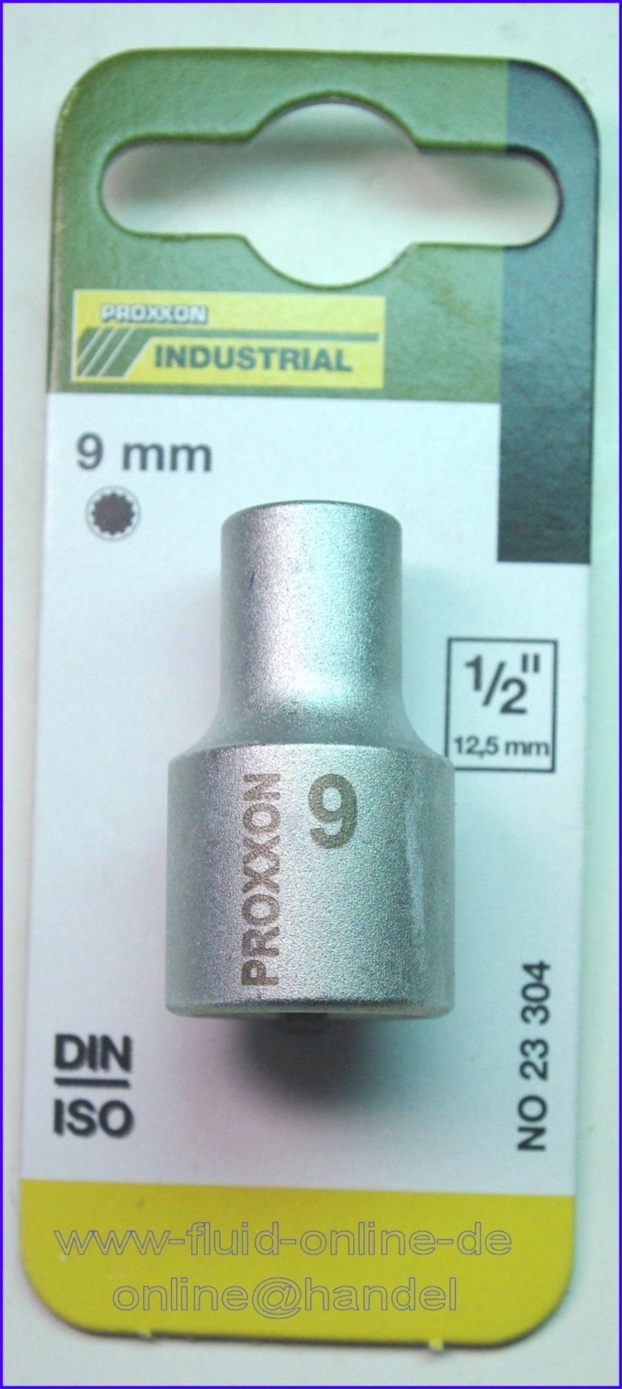 PROXXON 23304 Vielzahn Nuss Aussen XZN9 9mm Antrieb 12,5mm (1/2")