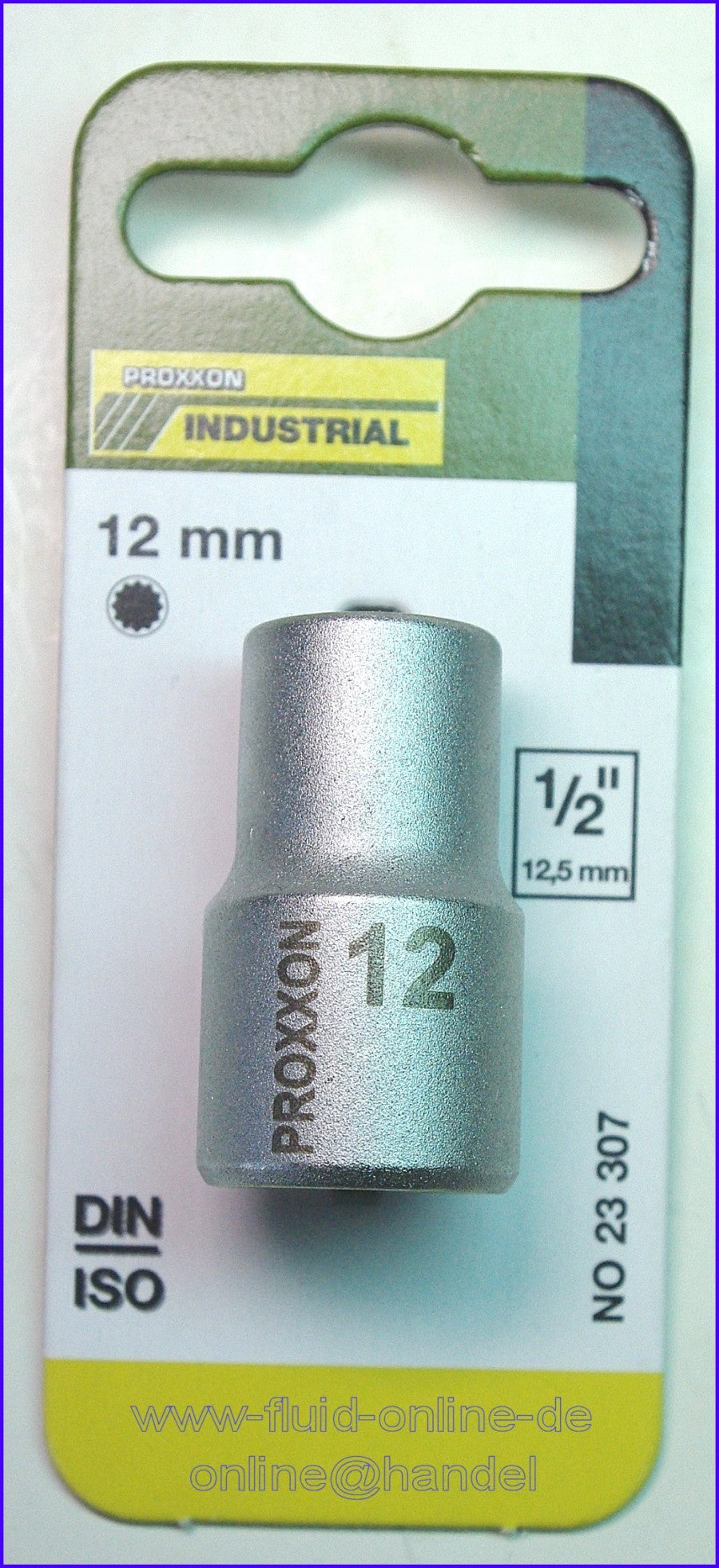 PROXXON 23307 Vielzahn Nuss Aussen XZN12 12mm Antrieb 12,5mm (1/2")