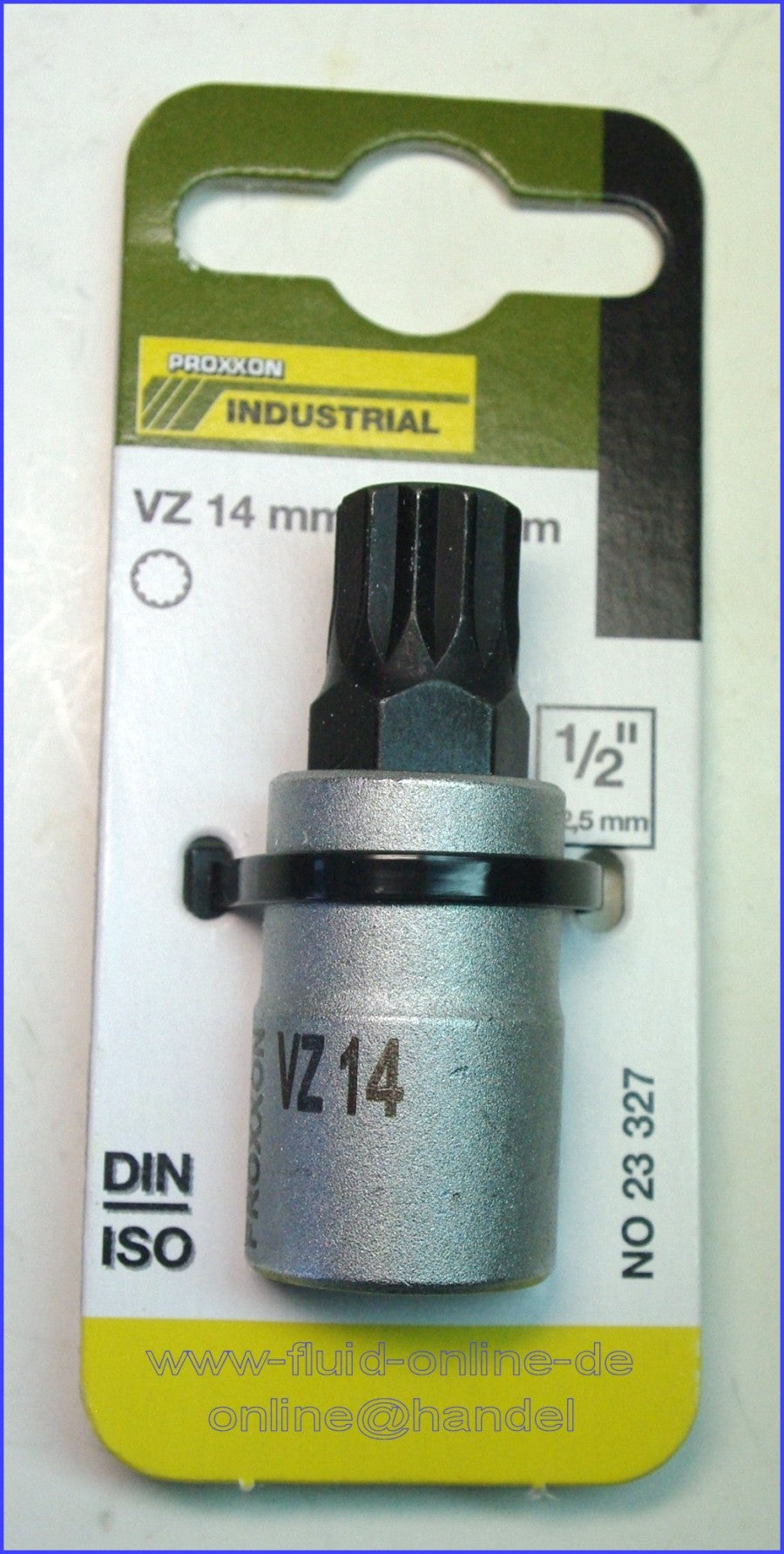 PROXXON 23327 Vielzahn XZN Einsatz Bit Nuss VZ14 Länge 55mm Antrieb 12,5mm (1/2")