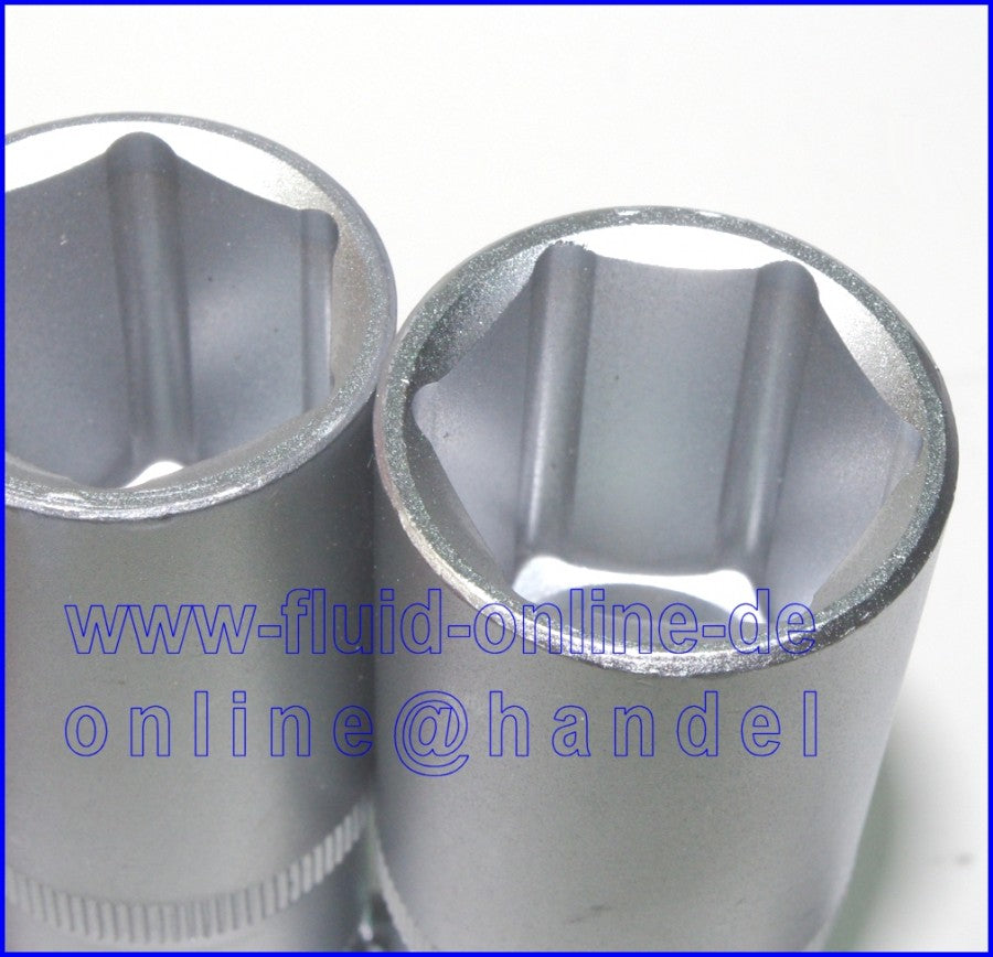 BGS 2435 ZOLL Satz Tiefbett Nüsse 9,4mm (3/8") - 23,4mm (15/16") Antrieb 12,5mm(1/2")