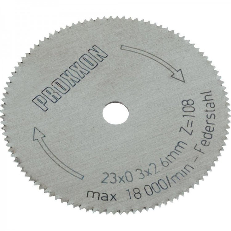 PROXXON 28652 Sägeblatt / Ersatzblatt Ø23mm für MICRO-Cutter MIC 28650