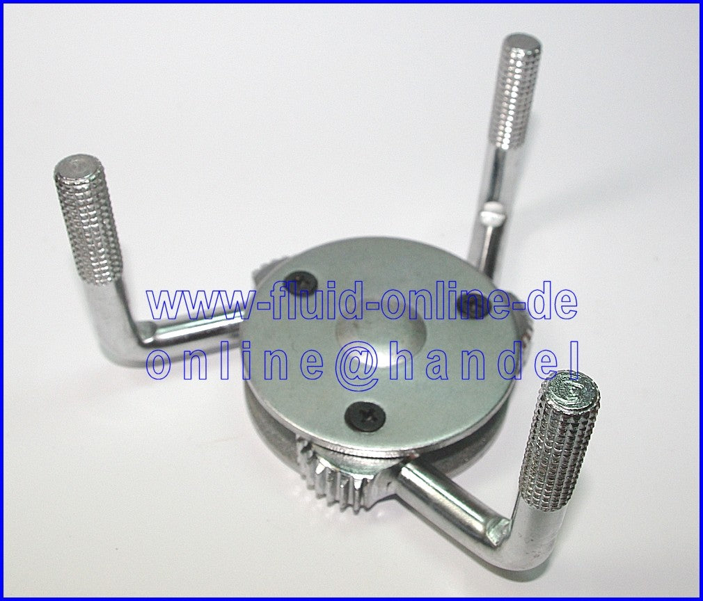 BGS 1030 Filterkralle / Kartuschenschlüssel für Ölfilter Ölfilterspinne 70-120mm