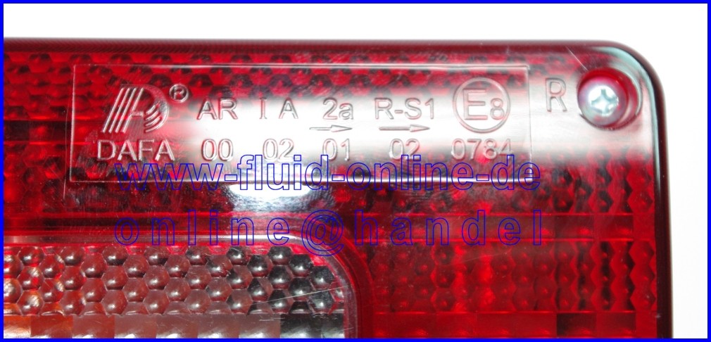 ProPlus 343622 & 343623 Paar Rückleuchten 215 x 100mm 12 Volt für Anhänger Wohnwagen Wohnmobil