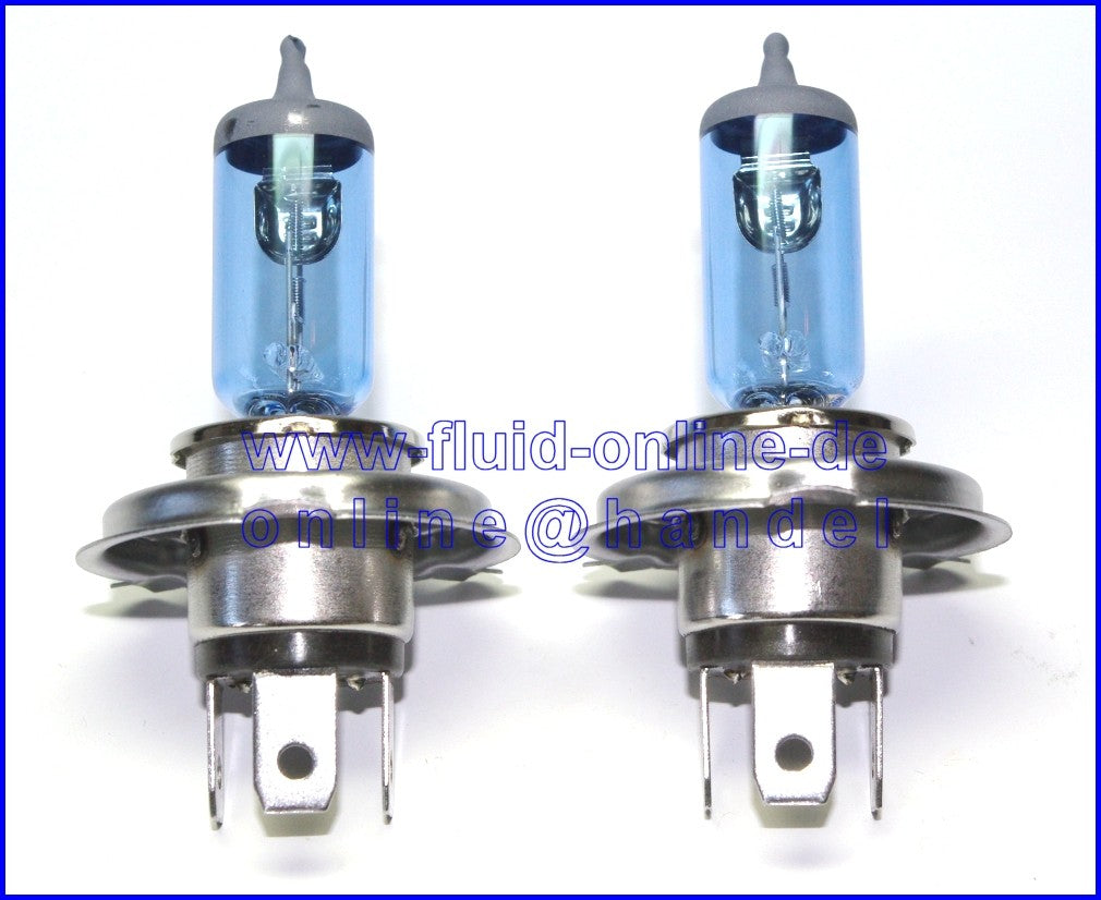 AUGELISTET - ProPlus 410706 Paar KfZ Lampen H4 60/55 Watt BlueLaserLight mit StZVO Zulassung