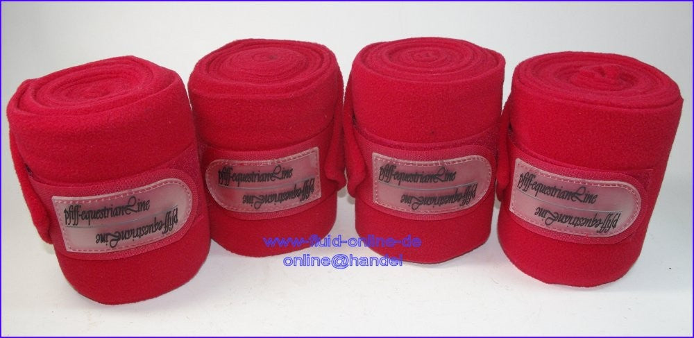 Pfiff Fleecebandage "Polo" - Farbe: bordeaux - Länge: 3,00 m - Modell 008350-94-1