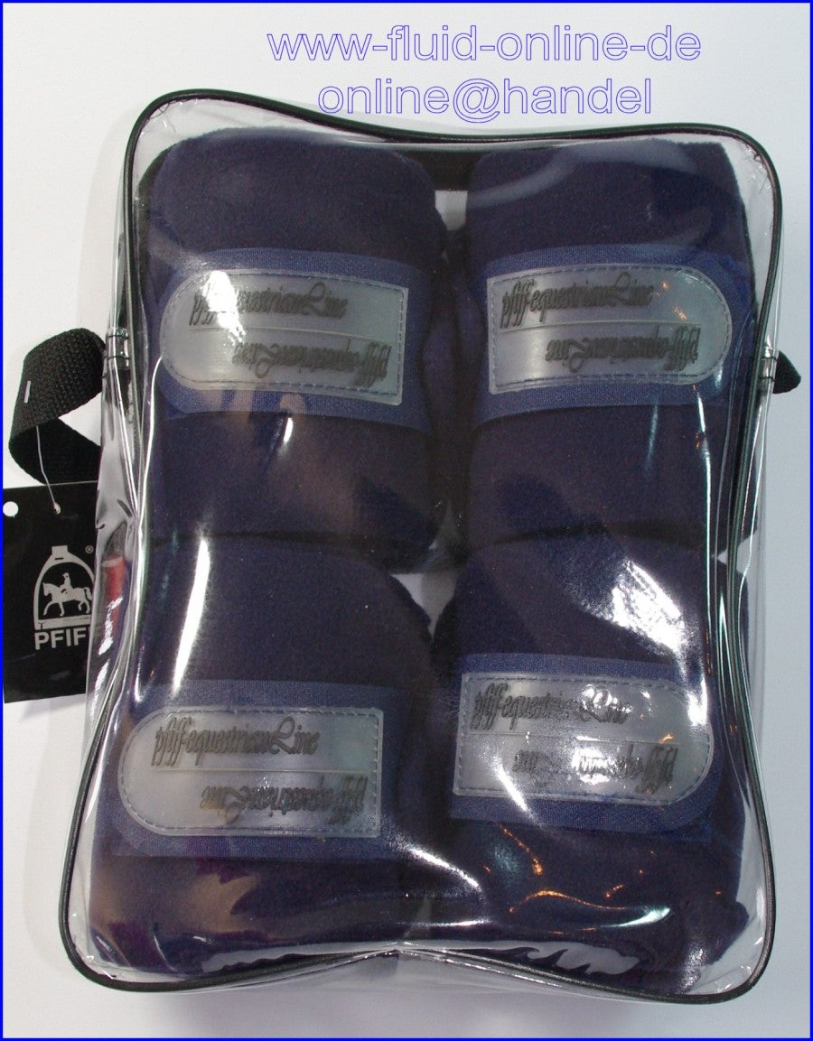 PFIFF 008350-20-1 - Fleecebandage "Polo" - Farbe: blau - Länge: 3,00 m