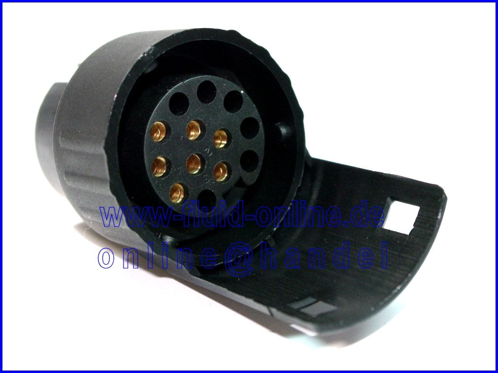 ProPlus 343520 Anhängeradapter Mini kurz Adapter für PkW 7 polig auf Anhänger 13 polig