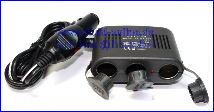 ProPlus 450570 KfZ Steckdose 3 fach mit USB Ausgang Multiverteiler