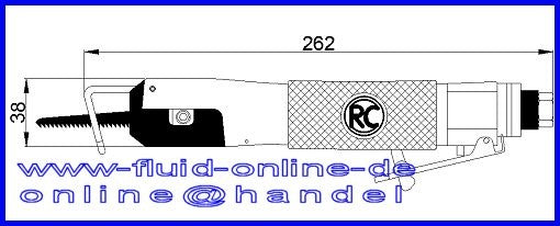RODCRAFT RC6051 Set Karosseriesäge - 8951179000