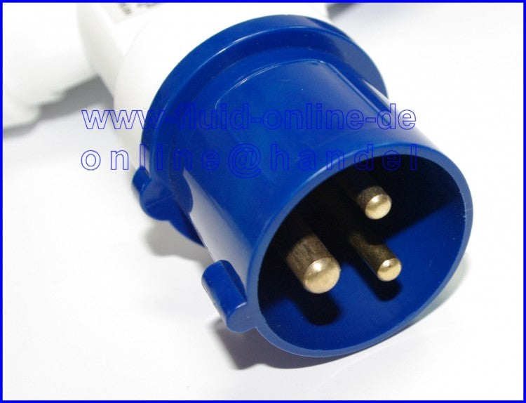 PEREL ECEES1 CEE 3 fach Verteiler 1 CEE Eingang auf 3 CEE Ausgänge 230 Volt