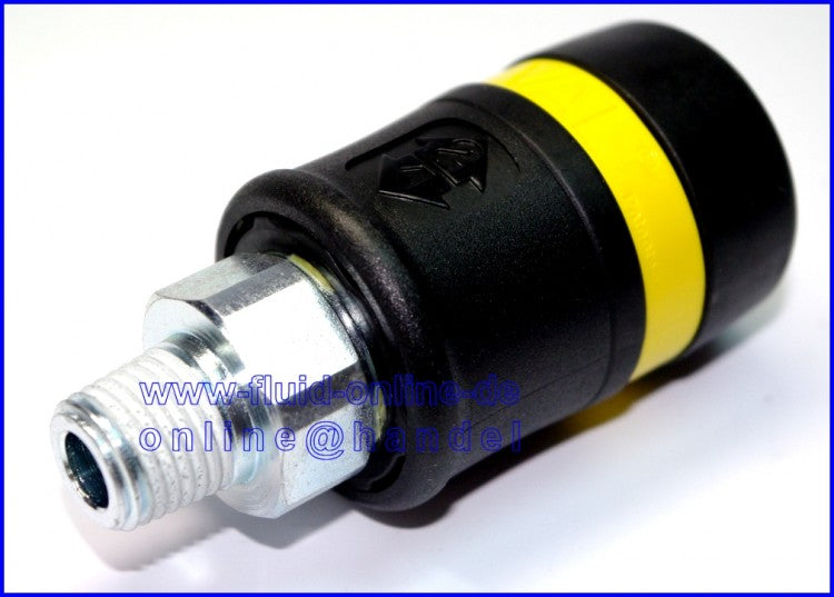 RODCRAFT SK701 Druckluft Sicherheitskupplung 13,6mm (1/4") Aussengewinde - 8951011740