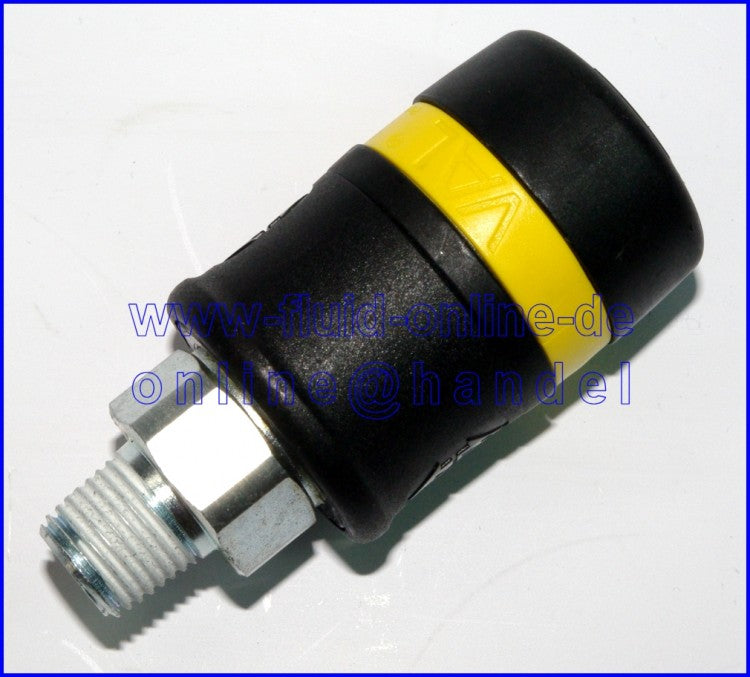 RODCRAFT SK702 Druckluft Sicherheitskupplung 17,6mm (3/8") Aussengewinde - 8951011741