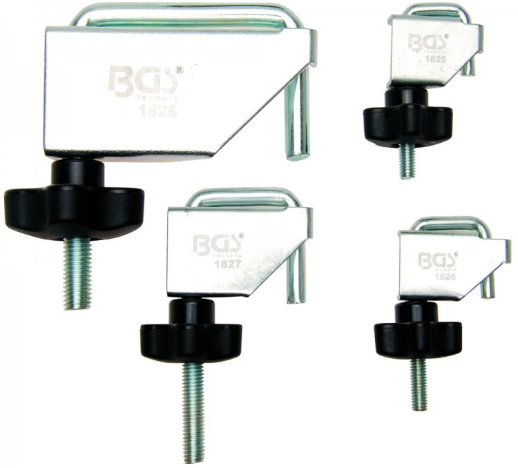 BGS 1823 Satz Schlauchklemmen Sortiment 4 teilig Abklemmen Leitungen