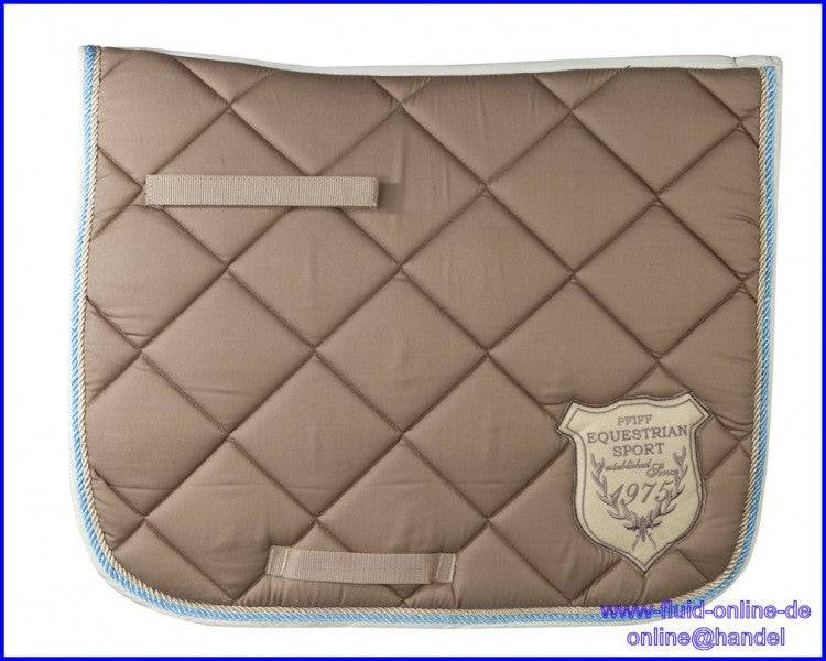 Pfiff 101371-51-Full - Vielseitigkeits- Schabracke "Genf" - Farbe: hellbraun - Größe: VS/FULL