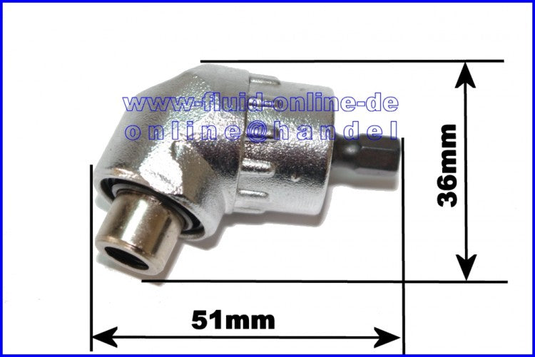 BGS 4846 Winkelvorsatz Winkelgetriebe mit Sechskant Bitaufnahme für Bohrmaschine