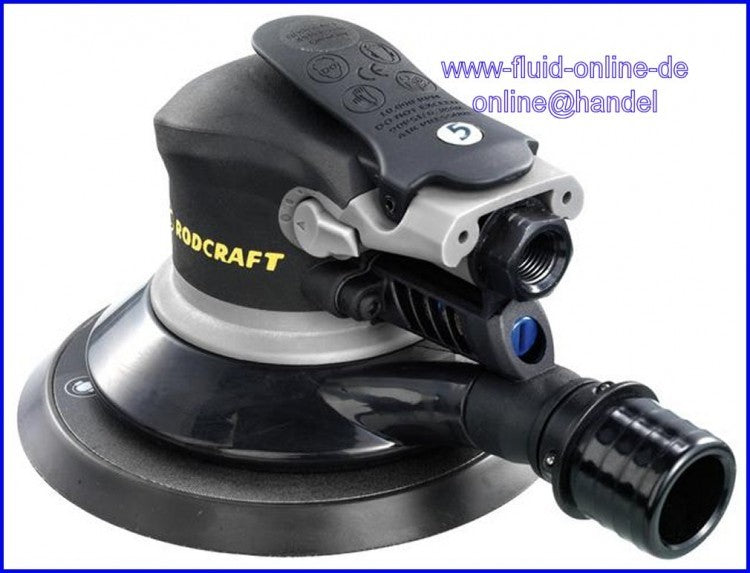 RODCRAFT RC7710V6 Exzenterschleifer mit 10mm Schleifhub Ø150mm - 8951000070