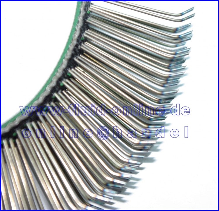 RODCRAFT BU020-5 Bürstenband 11mm breit grob schwarz für MBX System