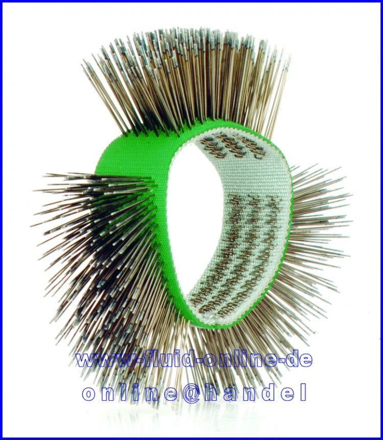 RODCRAFT BU017-5 Bürstenband 23mm breit fein grün für MBX System