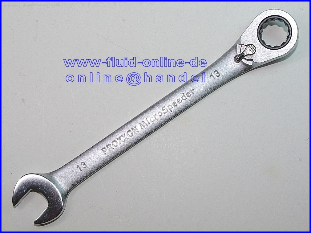 PROXXON 23135 MicroSpeeder 13mm Ratschen-Ringmaulschlüssel 15° Abwinklung