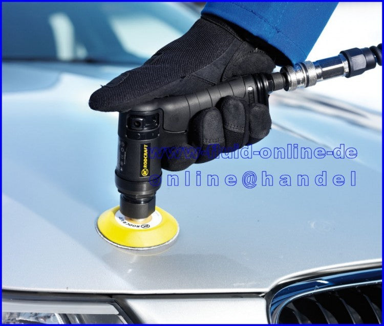 RODCRAFT RC7683K Smart Repair Polierset mit Zubehör im Koffer - 8951000017