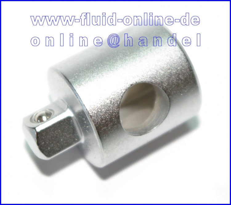 PROXXON 23564 Adapter 10mm (3/8") Innenvierkant auf 6,3mm (1/4") Außenvierkant