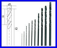 PROXXON 28874 Set HSS Spiralbohrer 0,3-3,2mm mit Halter 10 teilig