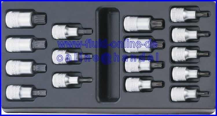 STAHLWILLE ES 54X/54TX leere Einlage - Antrieb 12,5mm (1/2") - 83812045