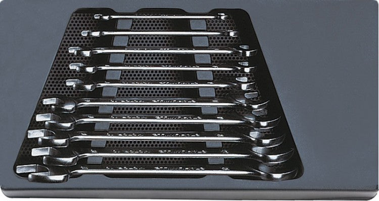 STAHLWILLE Doppelmaulschlüsselsatz ES 10/10 leere Einlage - 83812033