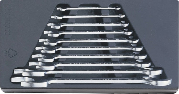 STAHLWILLE Doppelmaulschlüsselsatz ES 10/10 leere Einlage - 83812022