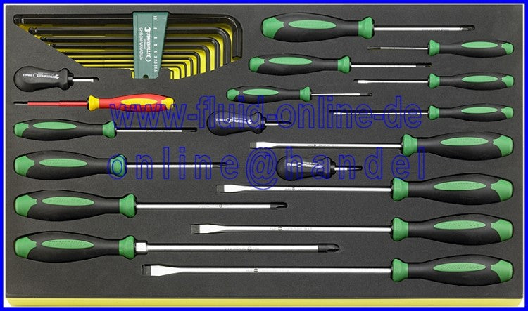 STAHLWILLE Schraubendreher Satz TCS 4620/4660VDE+10767 27-teilig - 96831168