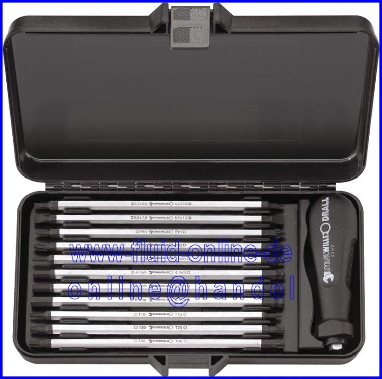 STAHLWILLE 11-teiliger Umsteckschraubendrehersatz 4798 - 96479801