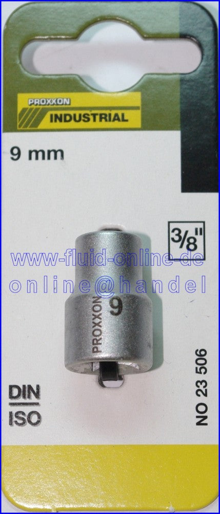PROXXON 23506 Steckschlüsseleinsatz / Nuss 9mm Antrieb 10mm (3/8")