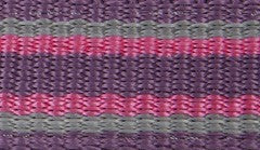 PFIFF Kunststoffhalfter unterlegt - Gr.WB/Full- Farbe: bordeaux/pink/grau - Modell: 101517-180-Full