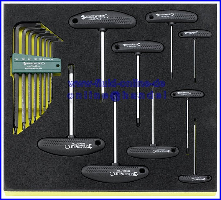 STAHLWILLE Schraubendrehersatz TCS 10769+10771/17 - 96832099