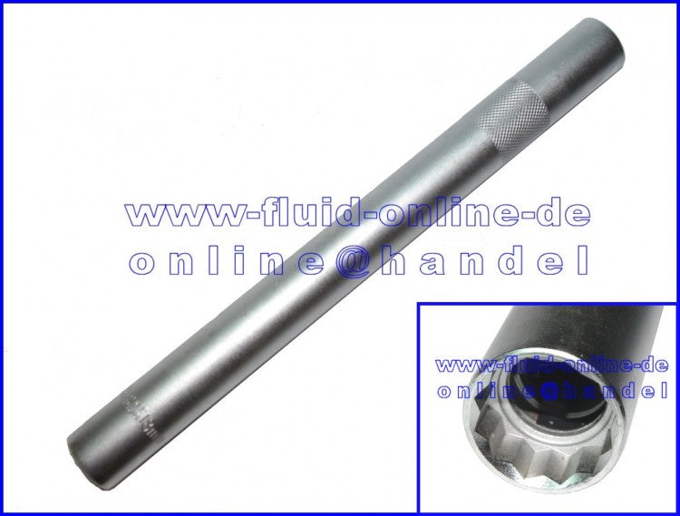 BGS 2449 Zündkerzennuss 18mm EXTRALANG 250mm für tiefsitzende BI-HEX Zündkerzen