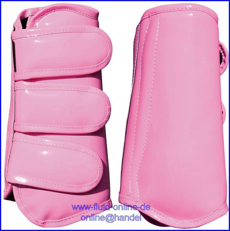 Harry's Horse Gamaschen Diamond Lack - Farbe: pink - Größe: XL