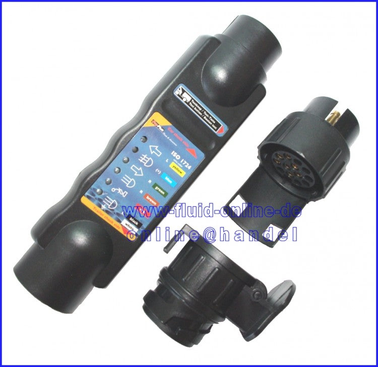 Proplus Set Anhängertester 343523 + Adapter 7->13 polig 343520 + Adapter 13-> 7polig 343516